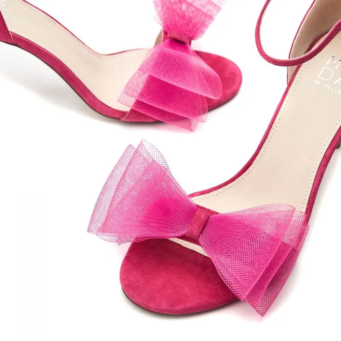 Mid Heel Shoes Women Moda In Pelle Raeleigh Raspberry Suede
