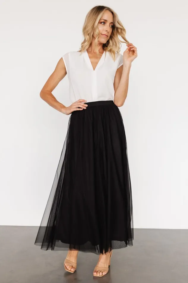 Mila Tulle Skirt Black Women Baltic Born Skirts