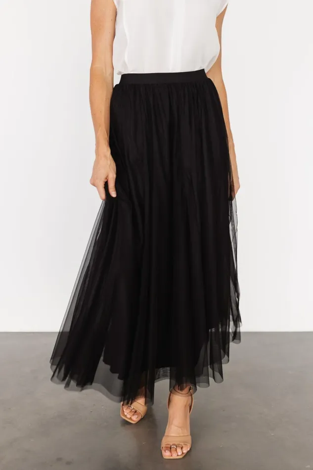 Mila Tulle Skirt Black Women Baltic Born Skirts Mila Tulle Skirt Black Women Baltic Born Skirts