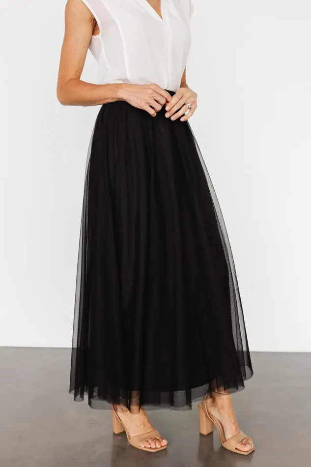 Mila Tulle Skirt Black Women Baltic Born Skirts Mila Tulle Skirt Black Women Baltic Born Skirts