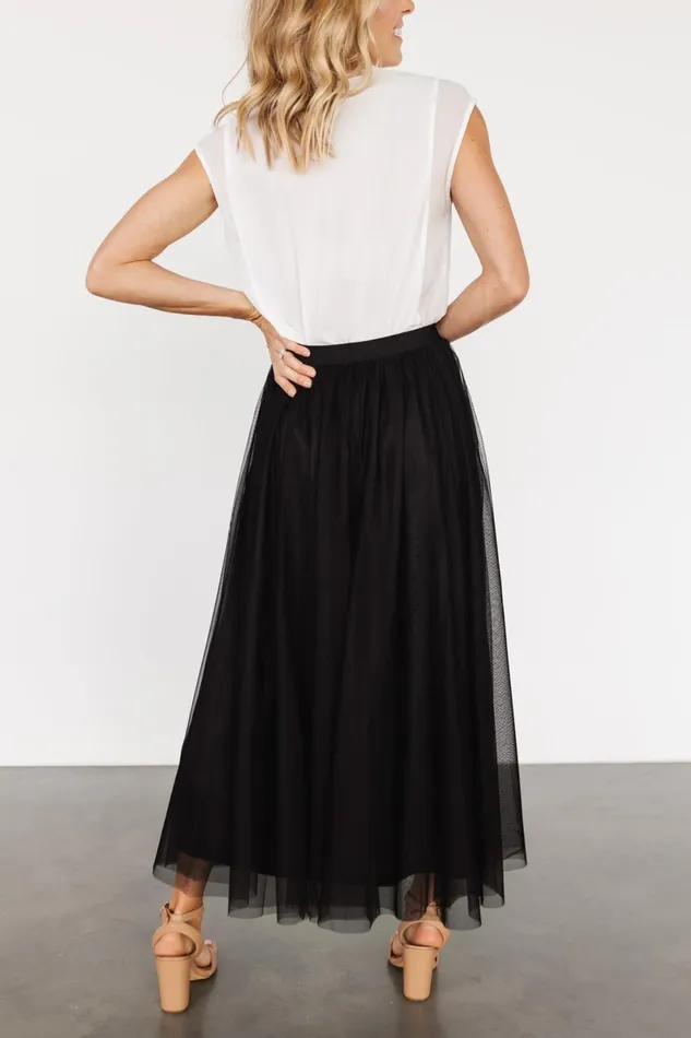 Mila Tulle Skirt Black Women Baltic Born Skirts Mila Tulle Skirt Black Women Baltic Born Skirts