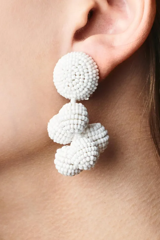 Mini Coconuts Earrings 8211 Smooth Beads Women Sachin and Babi Earrings