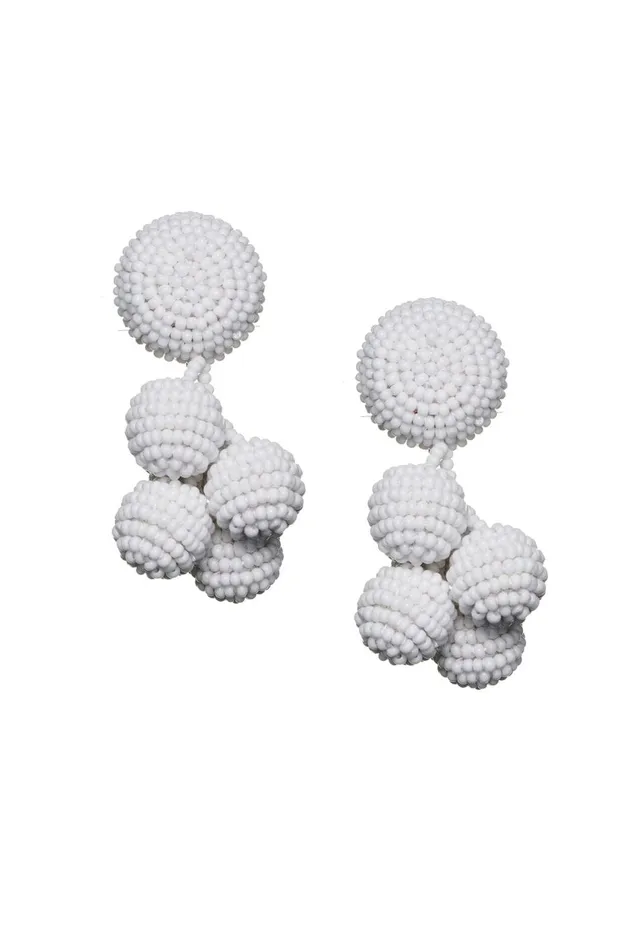 Mini Coconuts Earrings 8211 Smooth Beads Women Sachin and Babi Earrings Mini Coconuts Earrings 8211 Smooth Beads Women Sachin and Babi Earrings