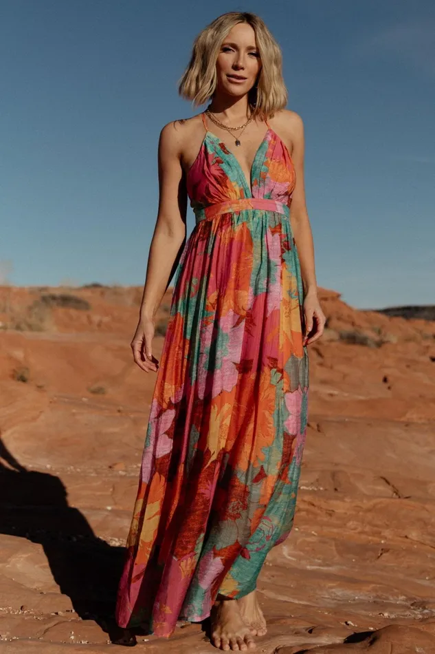 Miramar Maxi Dress Multi Print Women Baltic Born Maxi Dresses