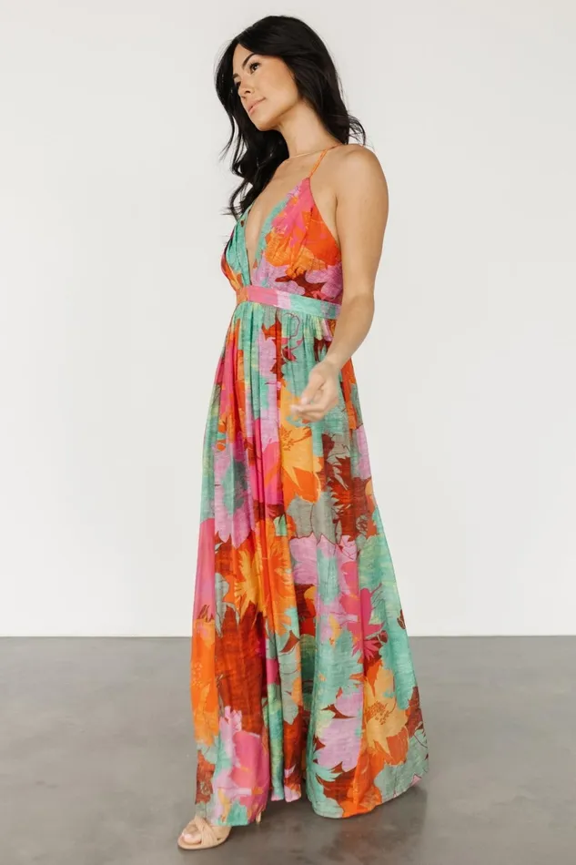 Miramar Maxi Dress Multi Print Women Baltic Born Maxi Dresses