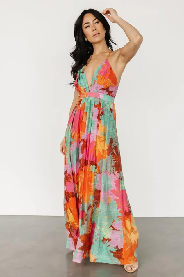 Miramar Maxi Dress Multi Print Women Baltic Born Maxi Dresses