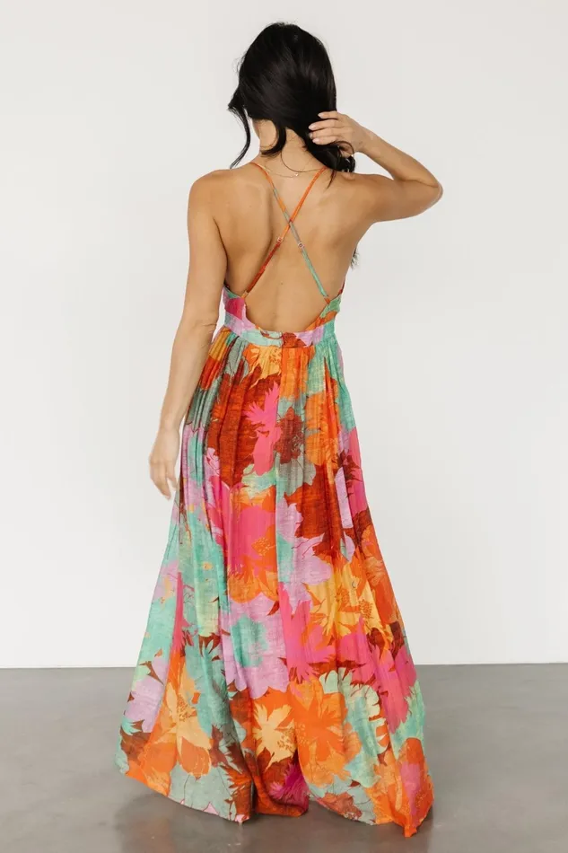 Miramar Maxi Dress Multi Print Women Baltic Born Maxi Dresses