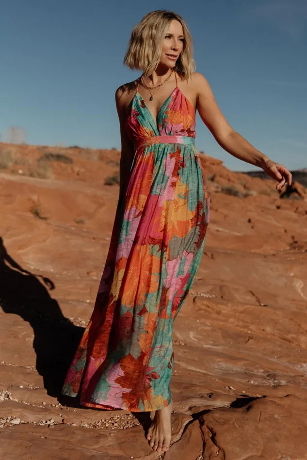 Miramar Maxi Dress Multi Print Women Baltic Born Maxi Dresses
