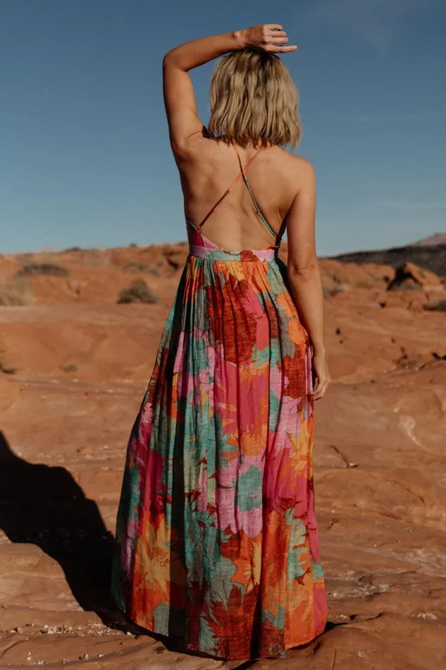 Miramar Maxi Dress Multi Print Women Baltic Born Maxi Dresses