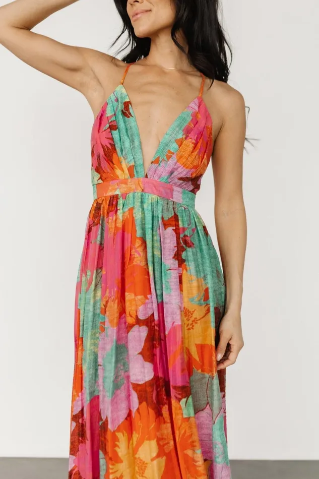 Miramar Maxi Dress Multi Print Women Baltic Born Maxi Dresses