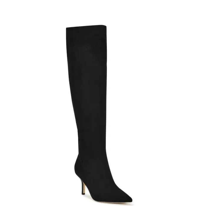 Myfin Dress Boots Black Women Nine West Boots and Booties Myfin Dress Boots Black Women Nine West Boots and Booties
