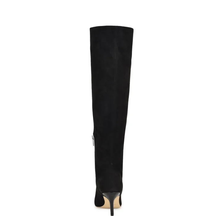 Myfin Dress Boots Black Women Nine West Boots and Booties Myfin Dress Boots Black Women Nine West Boots and Booties