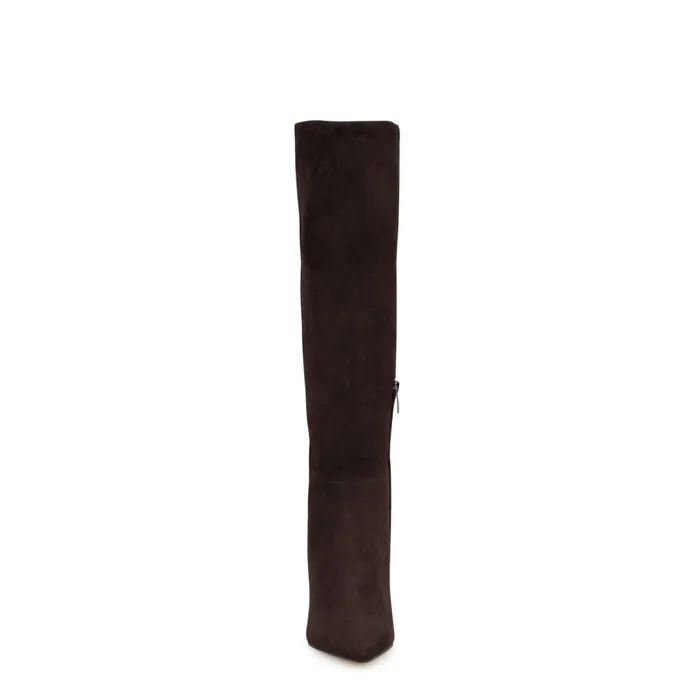 Napts Dress Boots Dark Brown Women Nine West Boots and Booties