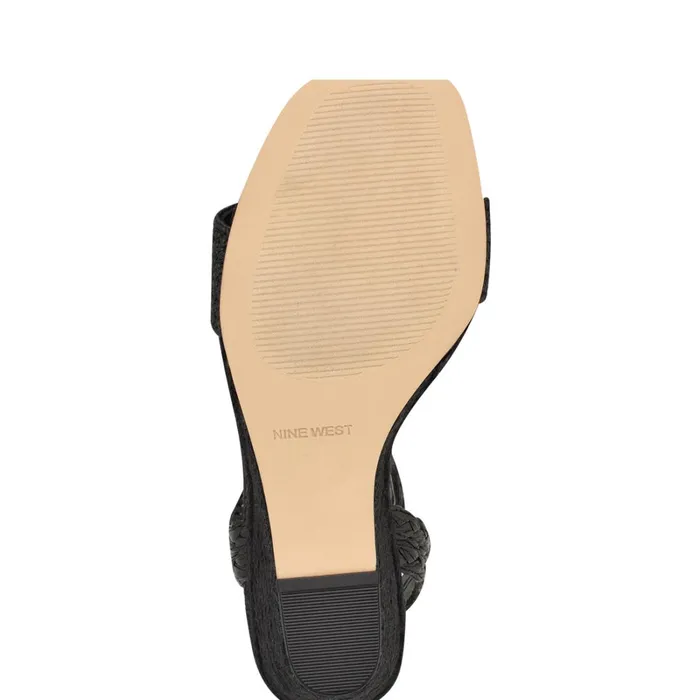Nerisa Espadrille Wedge Sandals Black Women Nine West Wedges Nerisa Espadrille Wedge Sandals Black Women Nine West Wedges