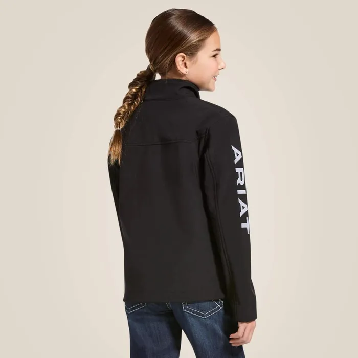New Team Softshell Jacket Black Kids Ariat Jackets and Vests New Team Softshell Jacket Black Kids Ariat Jackets and Vests