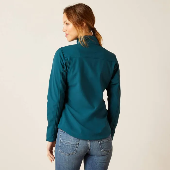 New Team Softshell Jacket Reflecting Pond Women Ariat Jackets and Vests New Team Softshell Jacket Reflecting Pond Women Ariat Jackets and Vests