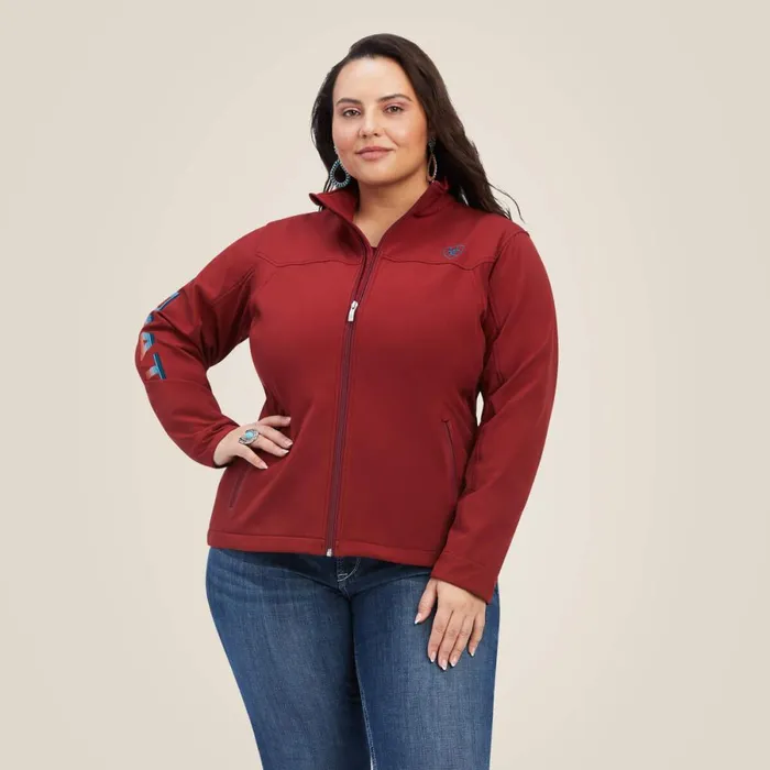 New Team Softshell Jacket Rouge Redcelestial Serape Women Ariat English Riding New Team Softshell Jacket Rouge Redcelestial Serape Women Ariat English Riding
