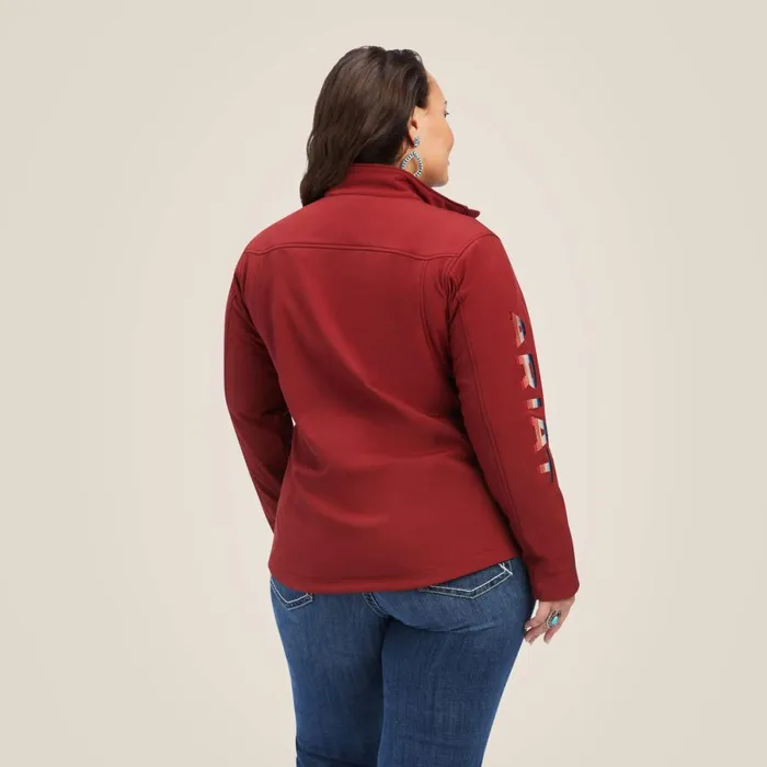 New Team Softshell Jacket Rouge Redcelestial Serape Women Ariat English Riding New Team Softshell Jacket Rouge Redcelestial Serape Women Ariat English Riding