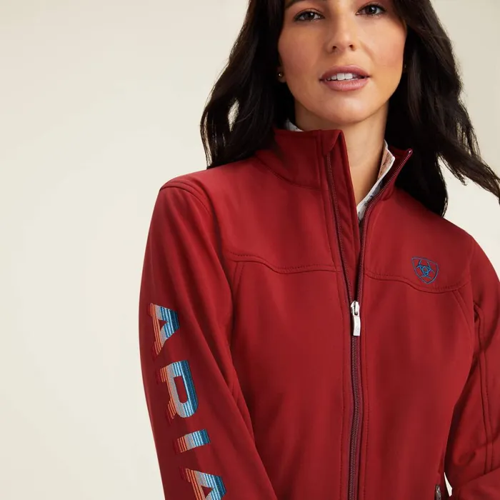 New Team Softshell Jacket Rouge Redcelestial Serape Women Ariat English Riding New Team Softshell Jacket Rouge Redcelestial Serape Women Ariat English Riding