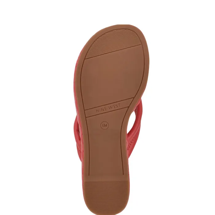 Newya Platform Thong Sandals Coral Women Nine West Platforms Newya Platform Thong Sandals Coral Women Nine West Platforms