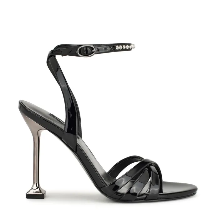 Noras Dress Sandals Black Women Nine West Dress