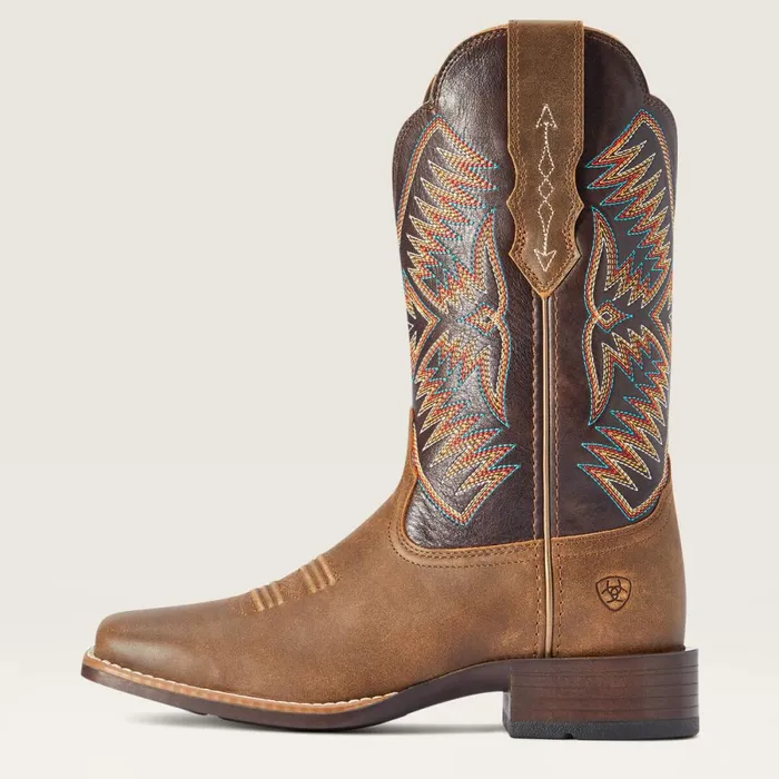 Odessa StretchFit Western Boot Fateful Brown Women Ariat Western Boots