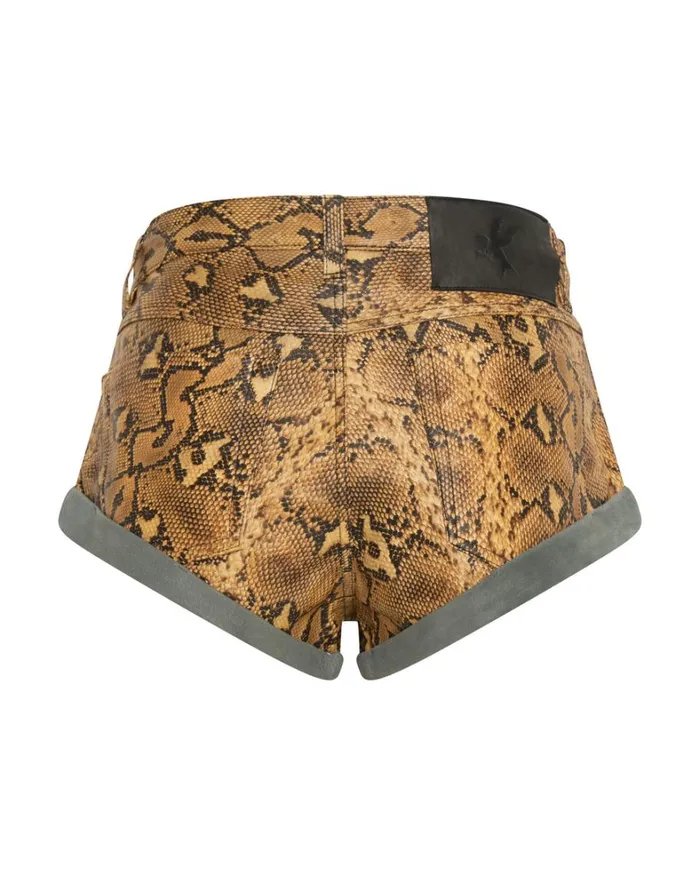 One Teaspoon Bottoms SUN SNAKE LEATHER BANDITS 8211 Women One Teaspoon Bottoms SUN SNAKE LEATHER BANDITS 8211 Women