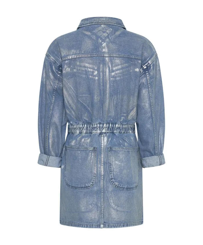 One Teaspoon Denim Dresses BLUE FUTURE OLIVIA DRESS 8211 Women One Teaspoon Denim Dresses BLUE FUTURE OLIVIA DRESS 8211 Women