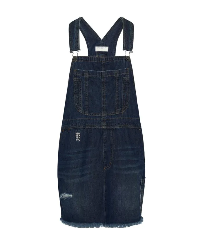One Teaspoon Denim Dresses ROYAL BLUE MINI STANTON ST DRESS 8211 Women One Teaspoon Denim Dresses ROYAL BLUE MINI STANTON ST DRESS 8211 Women
