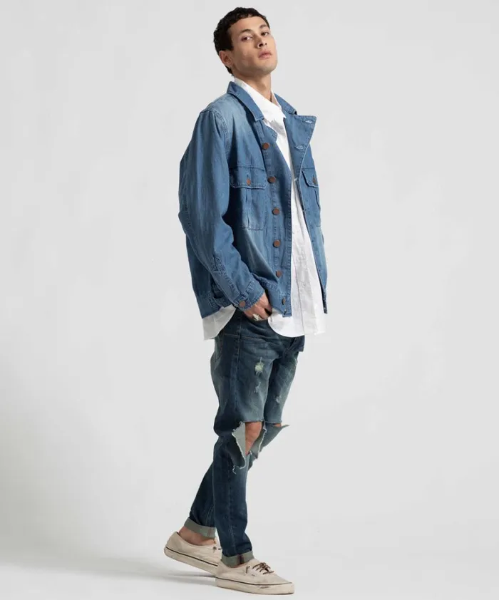 One Teaspoon Denim Jackets MR AUSTIN JACKET 8211 Women One Teaspoon Denim Jackets MR AUSTIN JACKET 8211 Women