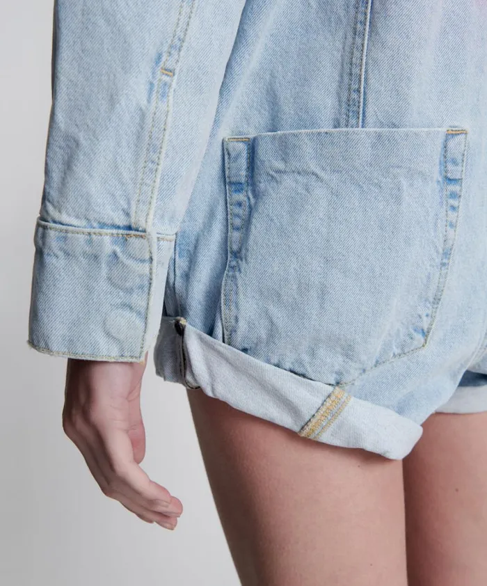 One Teaspoon Denim Jumpsuits BEST BLUE SMILEY CARGO PROPHECY JUMPSUIT 8211 Women One Teaspoon Denim Jumpsuits BEST BLUE SMILEY CARGO PROPHECY JUMPSUIT 8211 Women