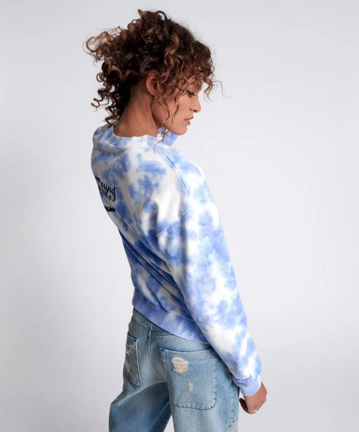 One Teaspoon Hoodies And Sweats LOVE YOURSELF SOS TIE DYE SWEATER 8211 Women One Teaspoon Hoodies And Sweats LOVE YOURSELF SOS TIE DYE SWEATER 8211 Women