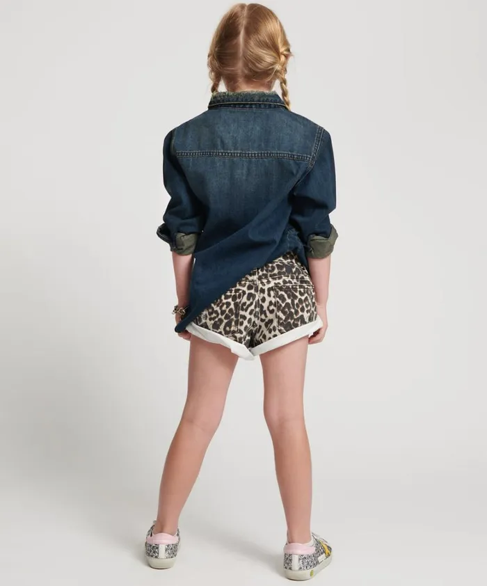 One Teaspoon Kids KIDS LEOPARD BANDITS 8211 Kids One Teaspoon Kids KIDS LEOPARD BANDITS 8211 Kids