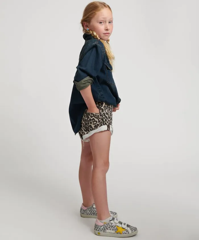 One Teaspoon Kids KIDS LEOPARD BANDITS 8211 Kids One Teaspoon Kids KIDS LEOPARD BANDITS 8211 Kids