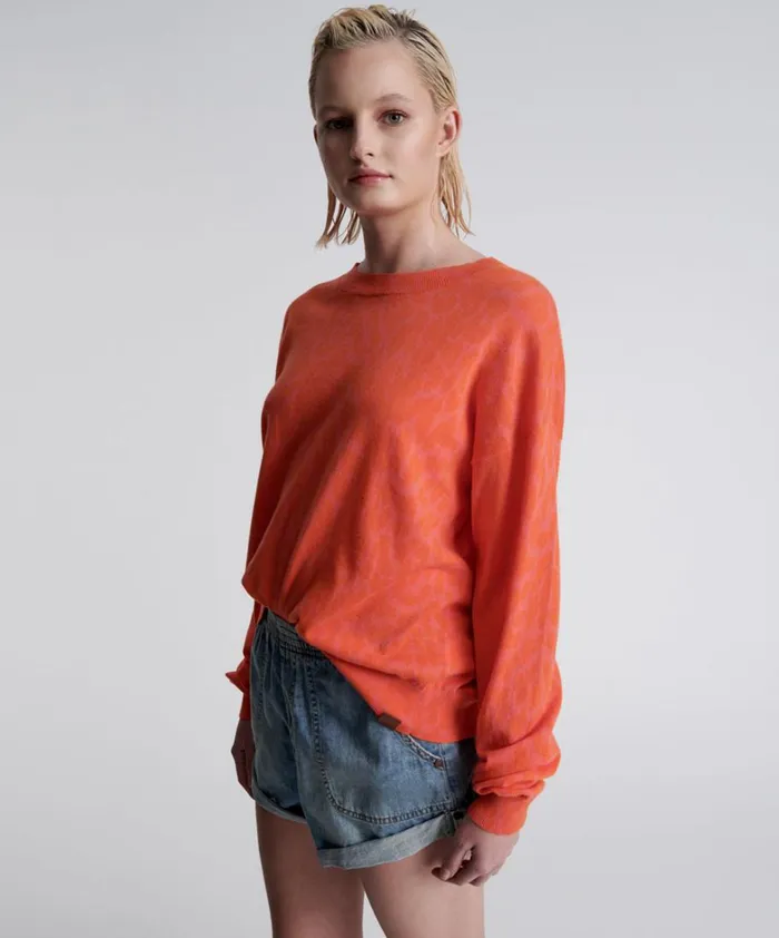 One Teaspoon Knitwear NEON LEOPARD KNIT SWEATER 8211 Women One Teaspoon Knitwear NEON LEOPARD KNIT SWEATER 8211 Women