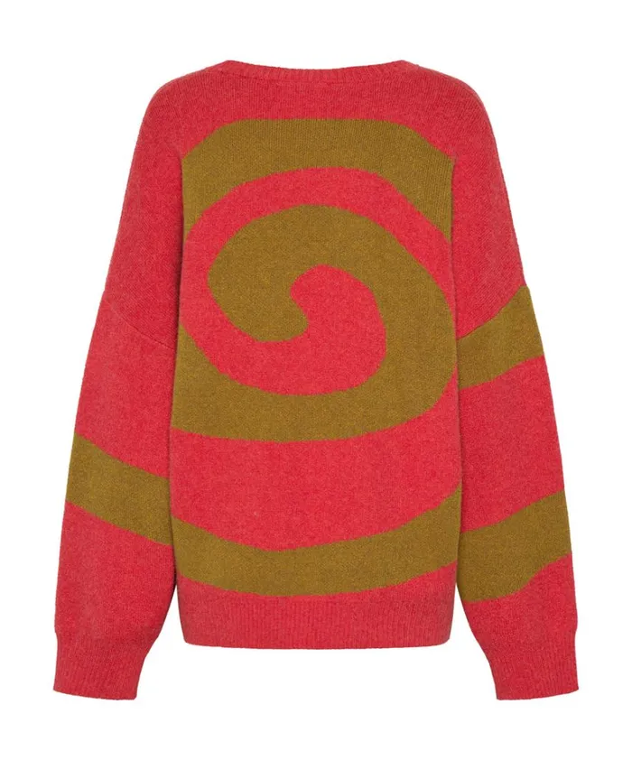 One Teaspoon Knitwear VORTEX KNIT SWEATER BROWN 8211 Women One Teaspoon Knitwear VORTEX KNIT SWEATER BROWN 8211 Women