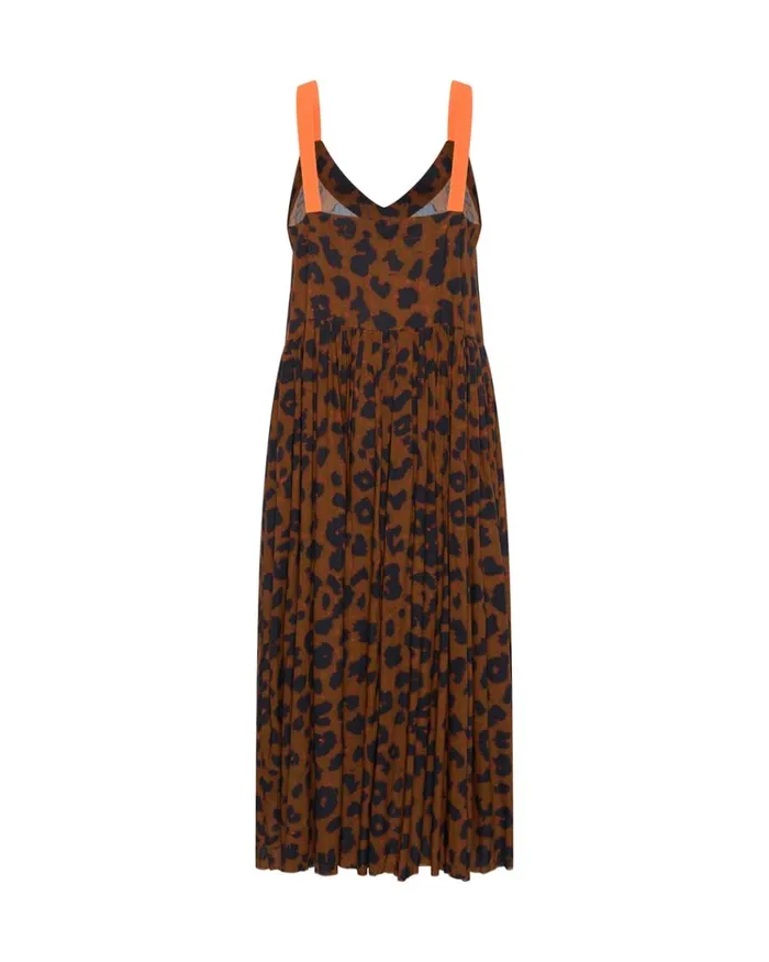 One Teaspoon Midi and Maxi Dresses ANIMAL ANARCHY RUNAWAY SLIP DRESS 8211 Women