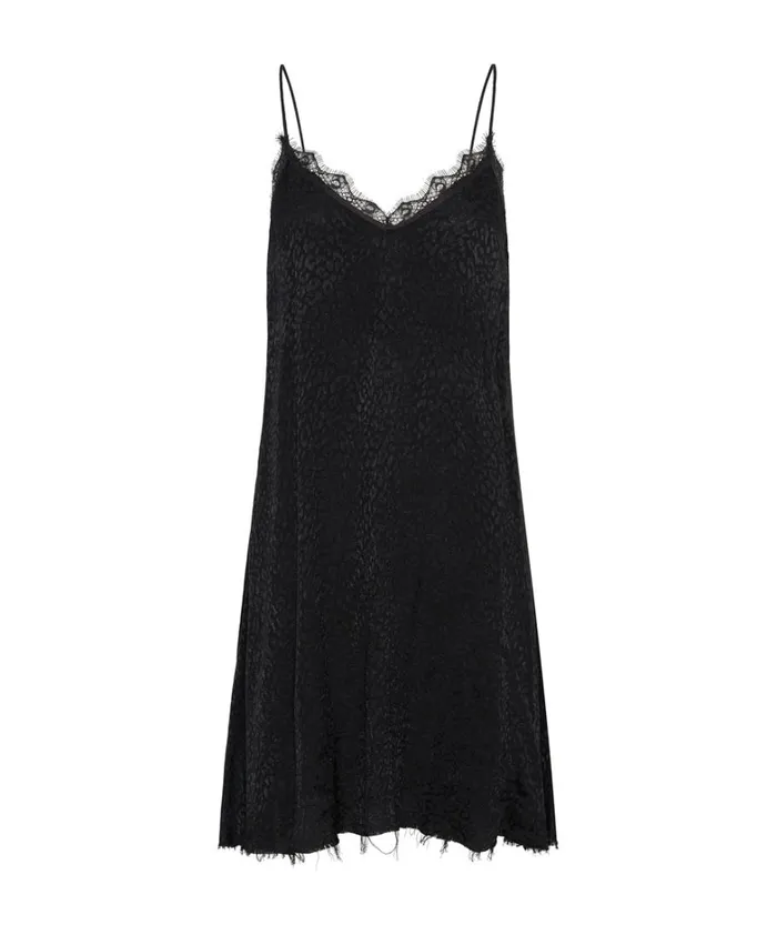 One Teaspoon Mini Dresses BLACK ANGEL DELIRIOUS SLIP DRESS 8211 Women One Teaspoon Mini Dresses BLACK ANGEL DELIRIOUS SLIP DRESS 8211 Women
