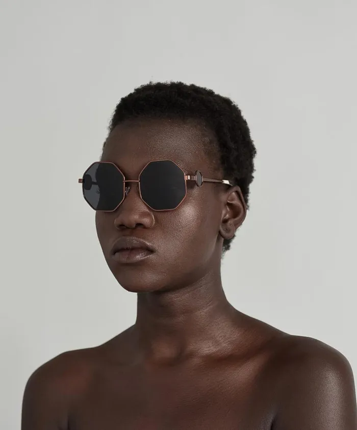 One Teaspoon Sunglasses SUPERHERO SUNGLASSES SILVER 8211 Women