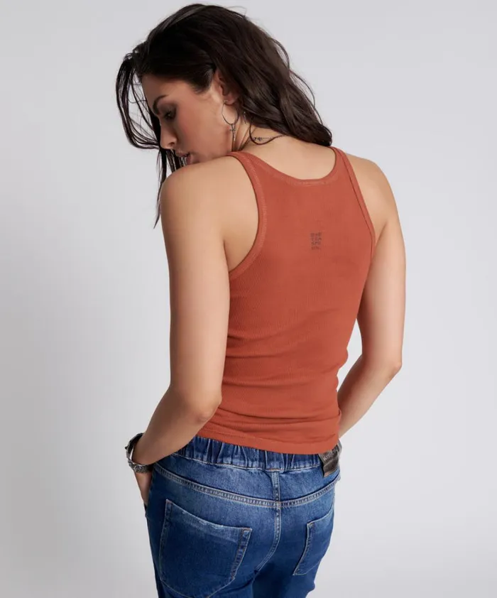 One Teaspoon Tees and Tanks ONE TEASPOON LOGO SINGLET 8211 Women One Teaspoon Tees and Tanks ONE TEASPOON LOGO SINGLET 8211 Women