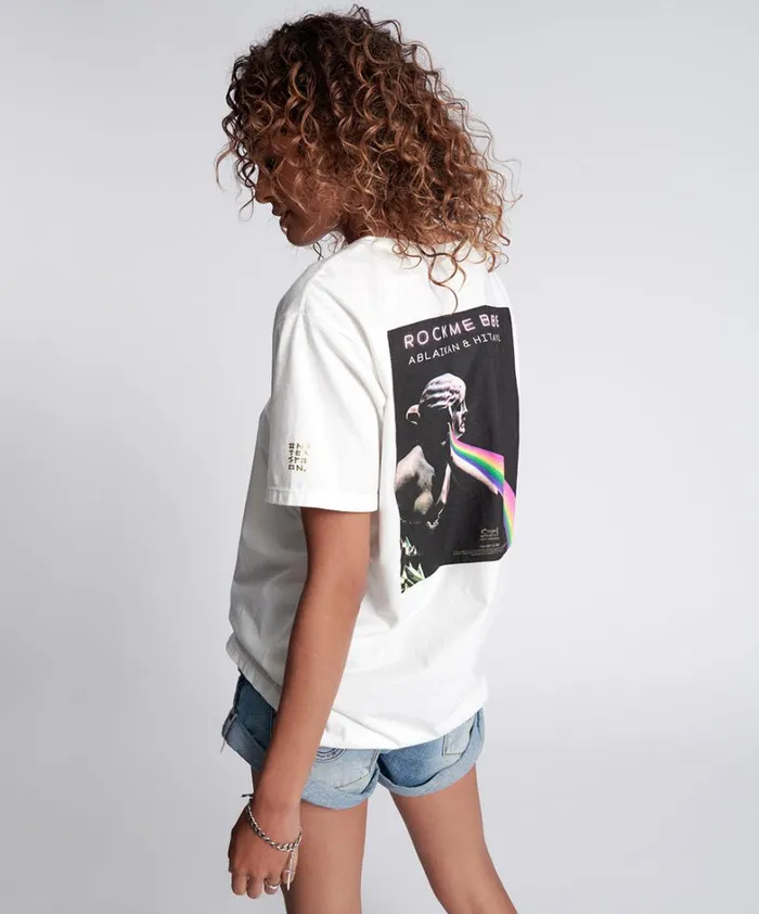 One Teaspoon Tees and Tanks ROCK ME BABE SOS UNISEX TEE 8211 Women One Teaspoon Tees and Tanks ROCK ME BABE SOS UNISEX TEE 8211 Women