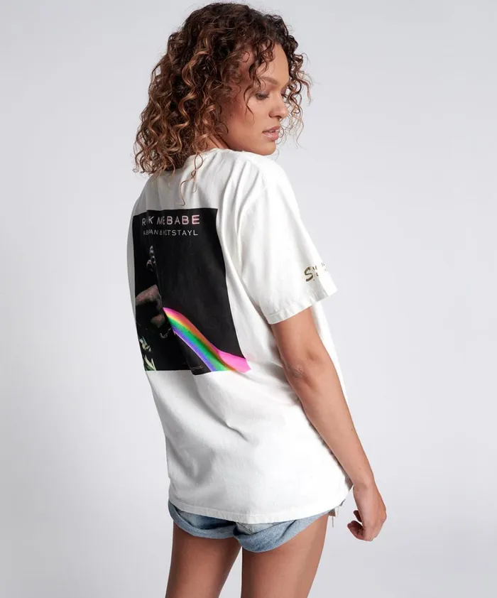 One Teaspoon Tees and Tanks ROCK ME BABE SOS UNISEX TEE 8211 Women One Teaspoon Tees and Tanks ROCK ME BABE SOS UNISEX TEE 8211 Women