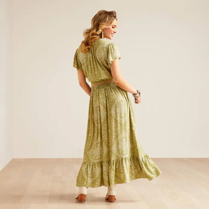 Osage Skirt Bandana Print Women Ariat Dresses and Skirts Osage Skirt Bandana Print Women Ariat Dresses and Skirts