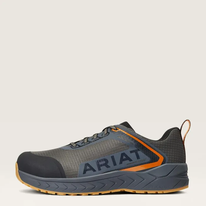 Outpace Composite Toe Safety Shoe Gunmetal Men Ariat Work Boots