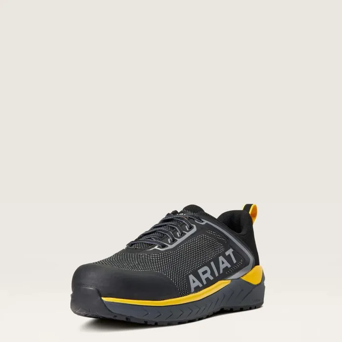 Outpace SD Composite Toe Safety Shoe Charcoal Men Ariat Work Boots
