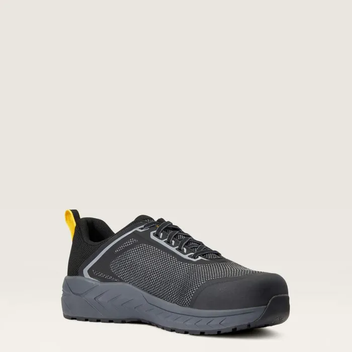 Outpace SD Composite Toe Safety Shoe Charcoal Men Ariat Work Boots Outpace SD Composite Toe Safety Shoe Charcoal Men Ariat Work Boots