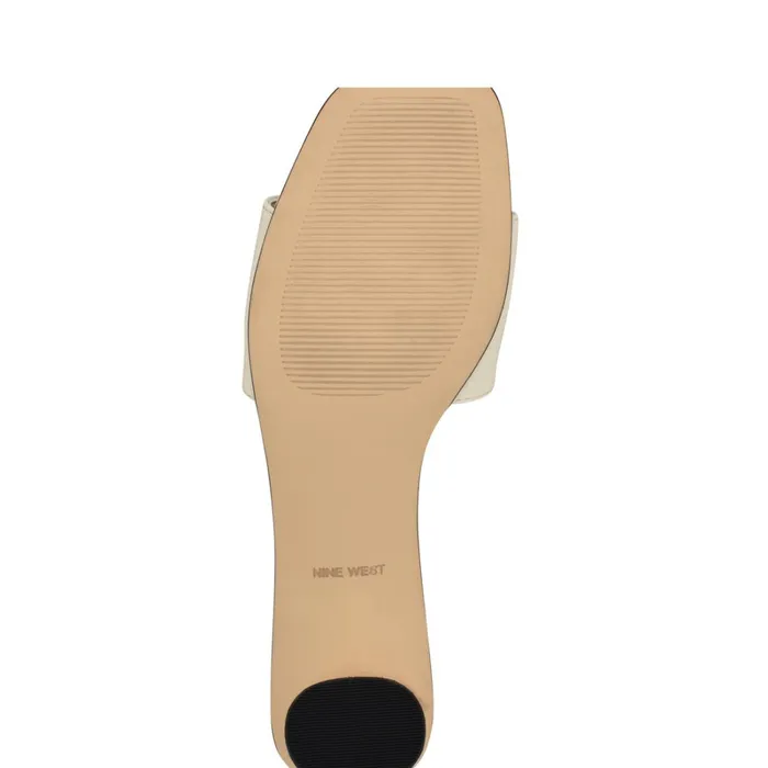 Paire Slide Sandals Ivory Women Nine West Sandals Paire Slide Sandals Ivory Women Nine West Sandals