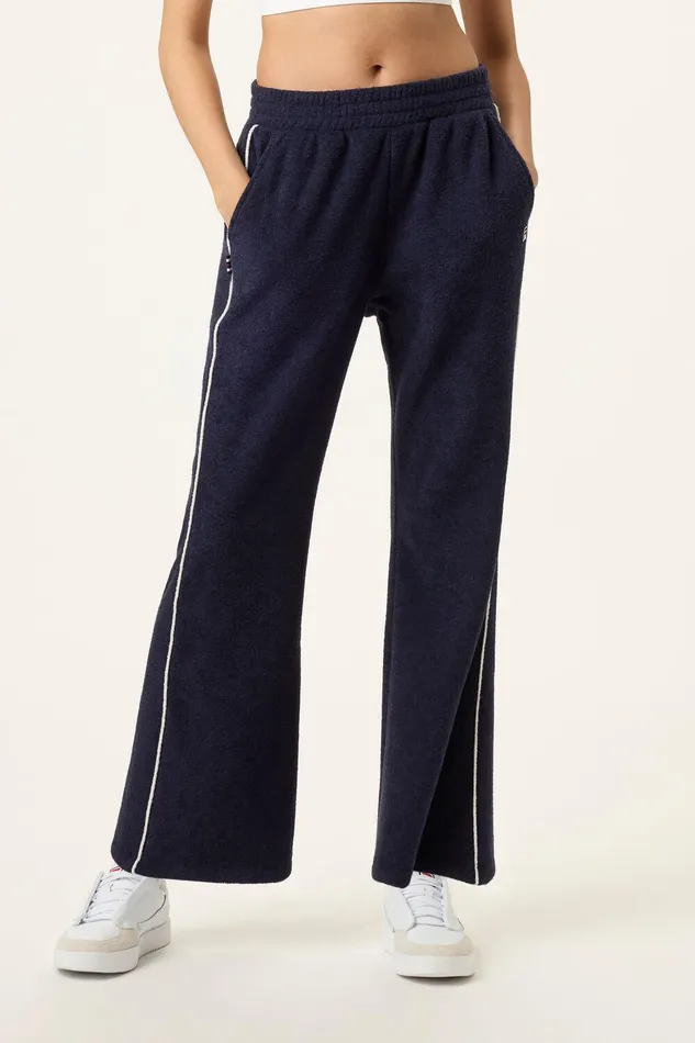 Pants and Shorts Women Fila Tennis Terry Track 400 Ink Navy