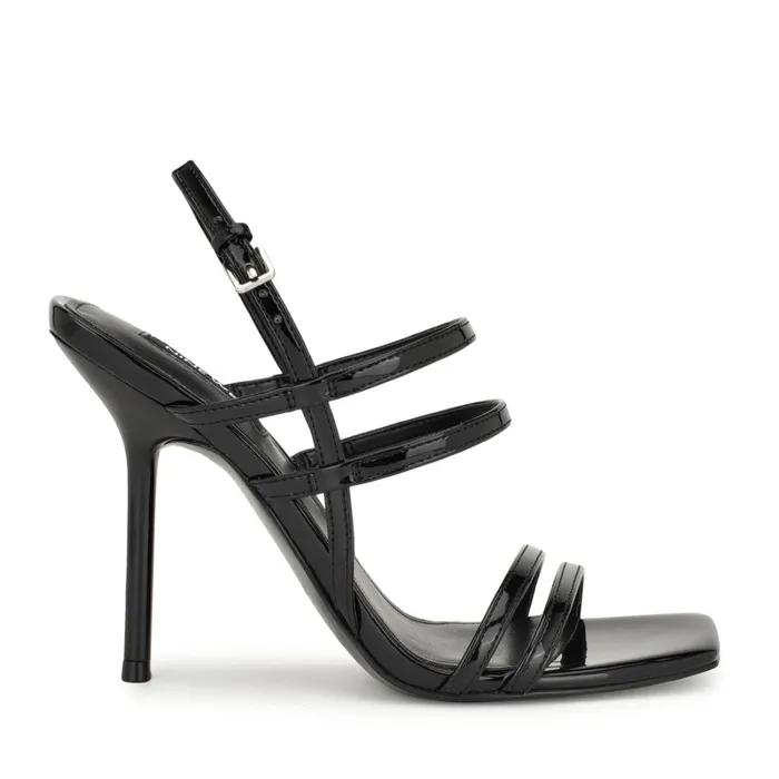 Penla Strappy Sandals Black Women Nine West Dress