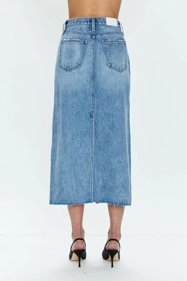 Pistola Denim Denim Women Alice Midi Skirt 8211 Skylark Skylark